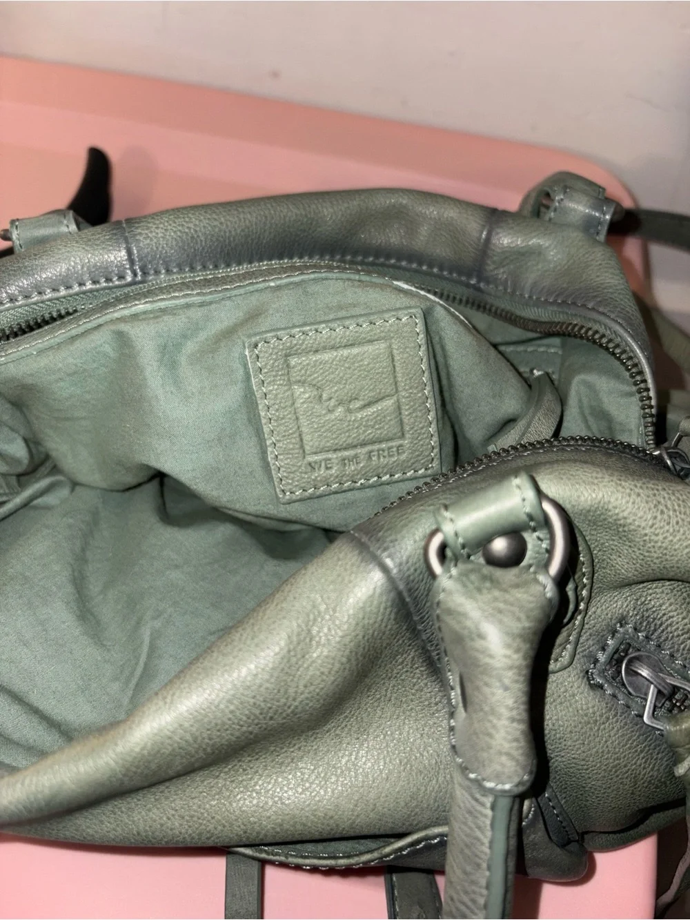 We The Free Baby Emerson Tote Bag Secret Sage NWOT